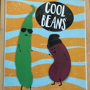 Buy Cool Beans Art, 80's Poster 12x 15 Framed Poster